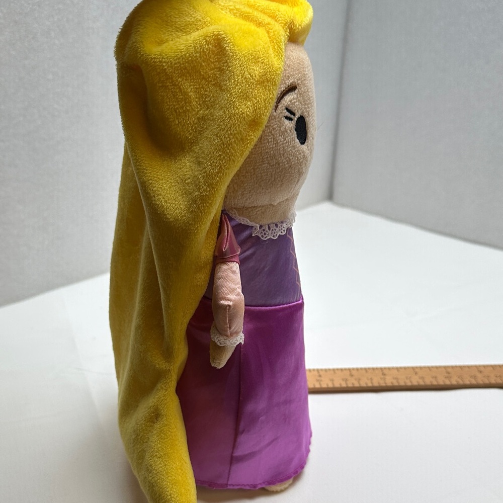 Tangled’s Rapunzel Princess Doll plush with Yellow Hair and Purple Dress - Picture 5 of 9